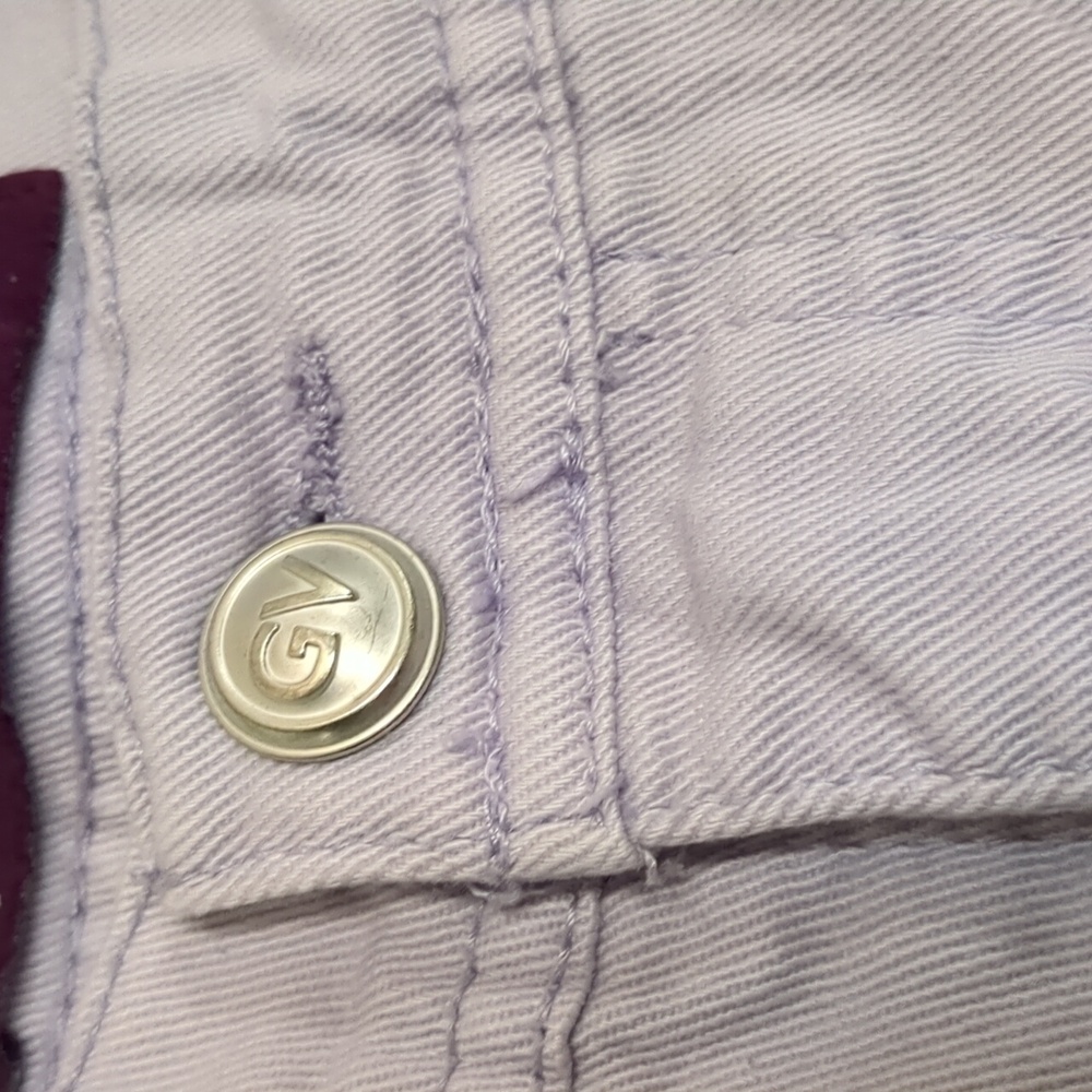 Lavender Straight-Leg Jeans size 16 - Picture 2 of 6